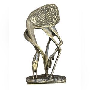 Vintage NIB C.A. Daniel’s -Cintika collectible silver Whooping Crane razor